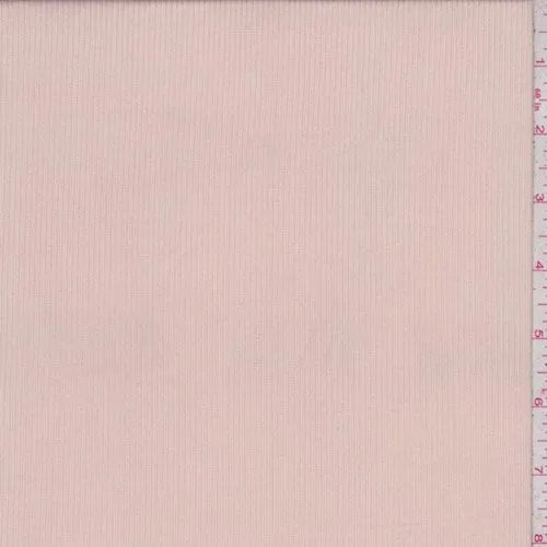 4 3/4 YD PC-Pearl Pink Rayon Mini Rib Knit Fabric