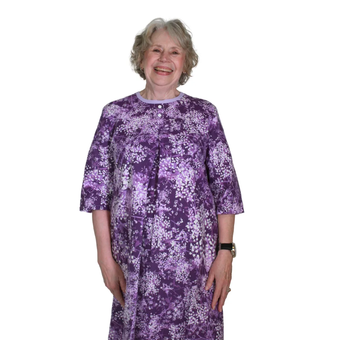 Adaptive Flannel Nightgown