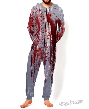 American Psycho Blood Splatter Onesie *Ready to Ship*