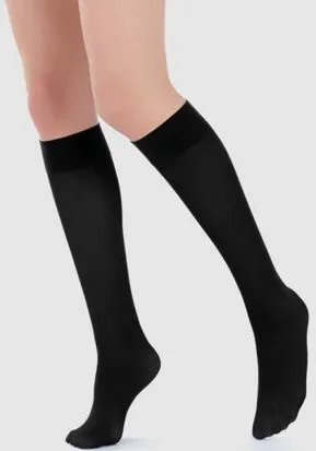 Andrea Bucci 200 Denier Thermal Fleece Lined Opaque Knee Highs