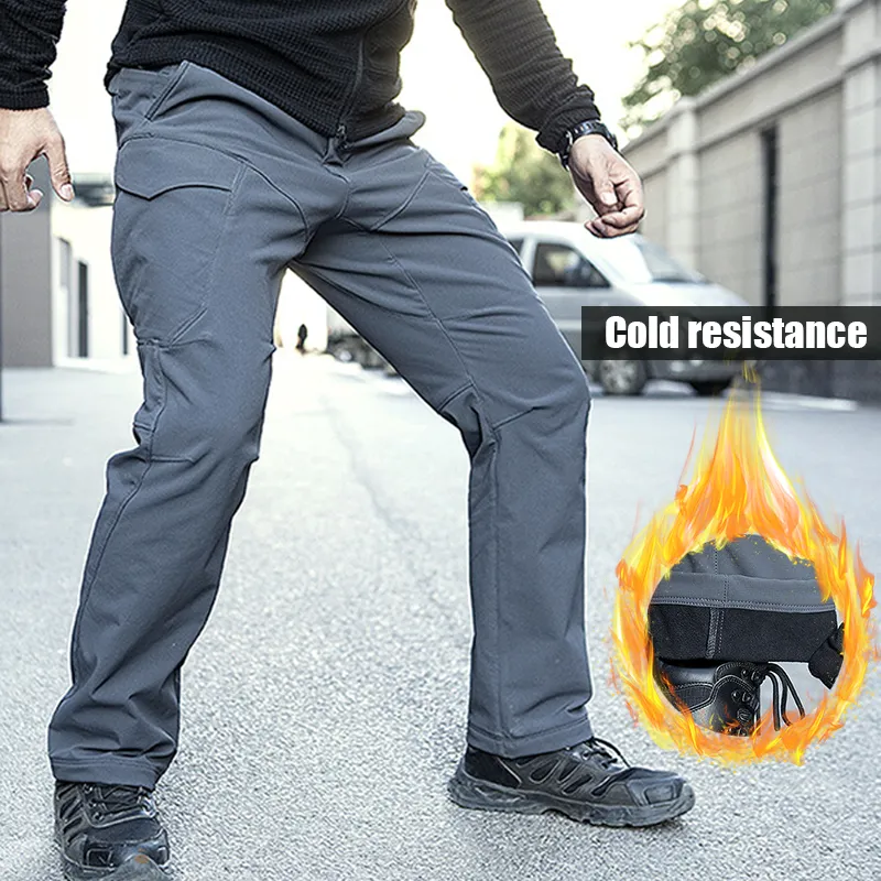 Archon Softshell Waterproof Cargo Pants for Winter