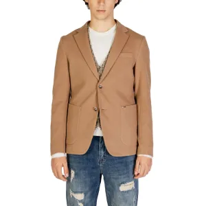 Beige Cotton Blazer