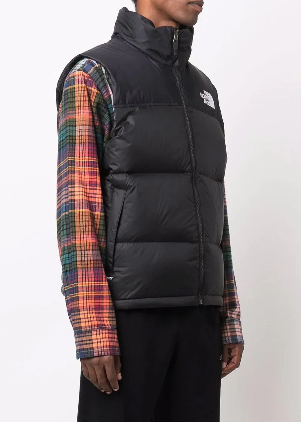 Black 1996 Retro Nuptse Vest