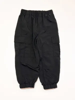 Black cargo pants - Size 3-4