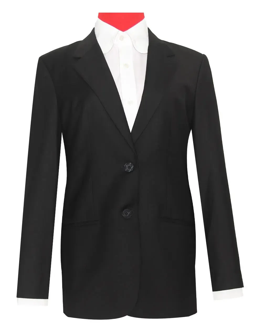 Black Suit | Tailored Black  2 Button Women Suit