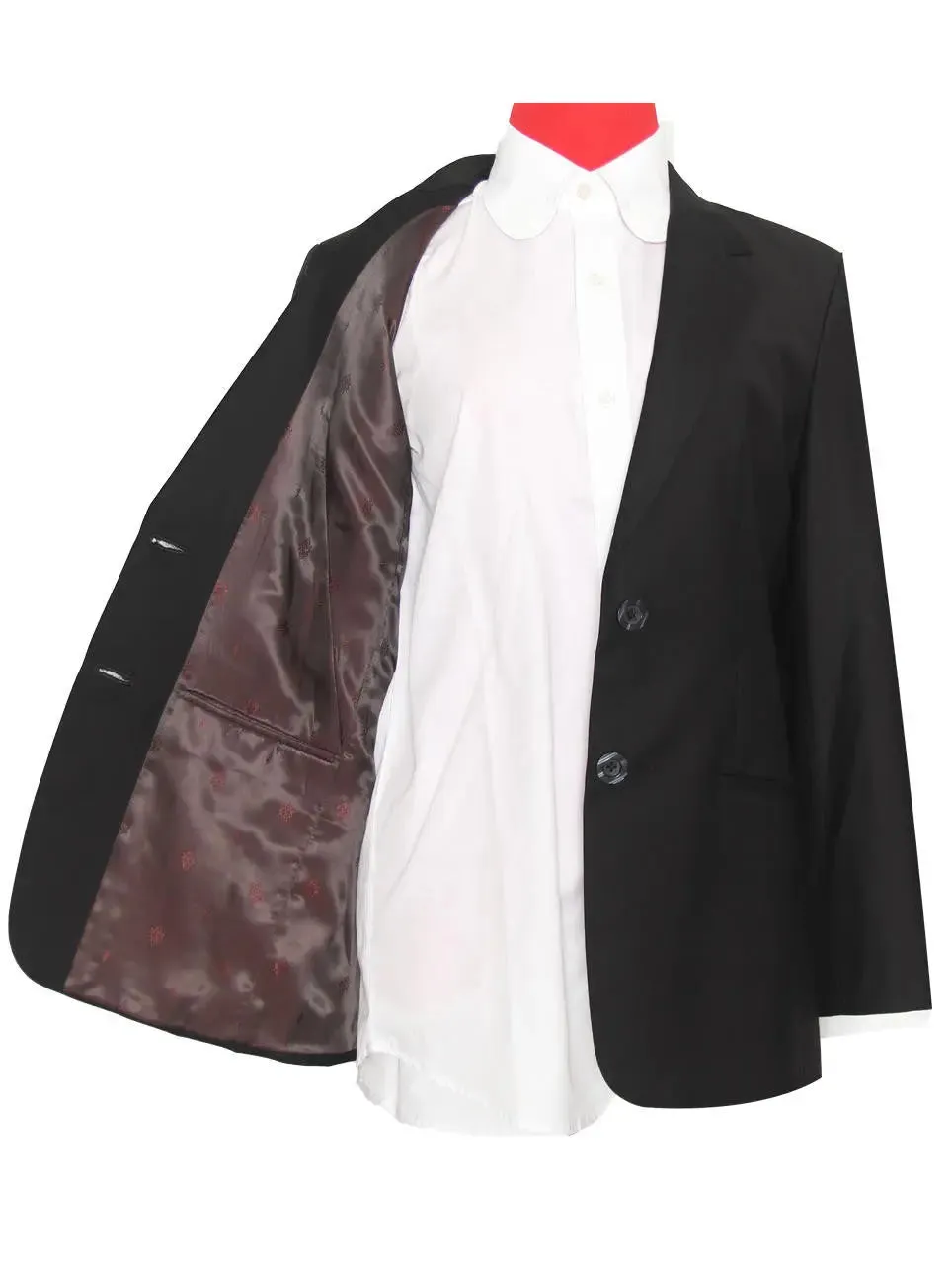 Black Suit | Tailored Black  2 Button Women Suit