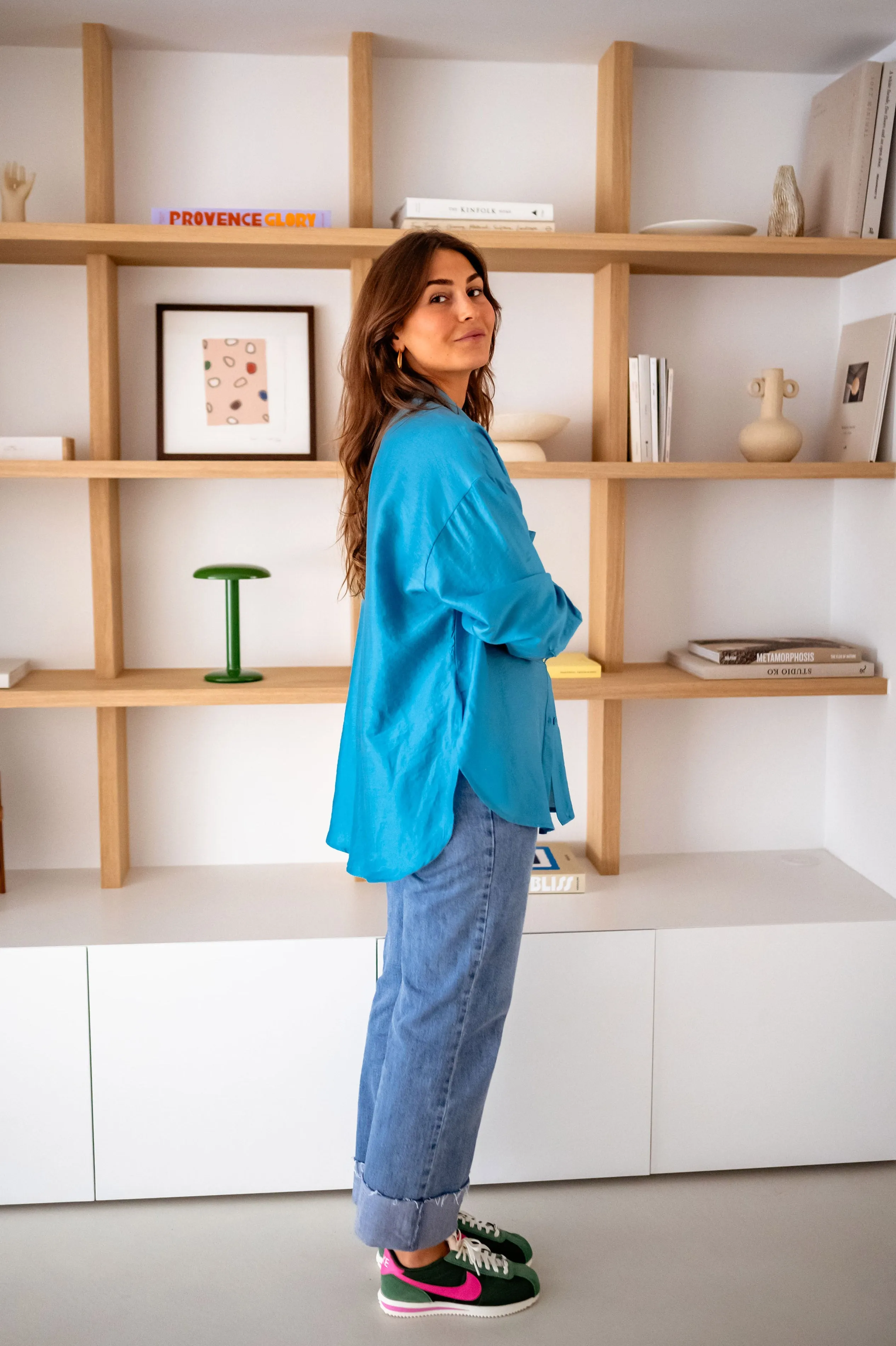 Blue Taiba Shirt