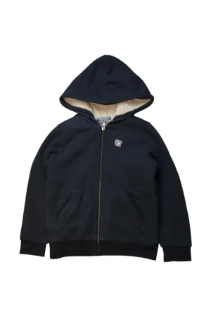Bonpoint Hooded Zippered Sweatshirt 6T