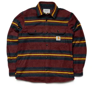 Carhartt WIP Oregon Flannel Shirt - Jacquard Starco