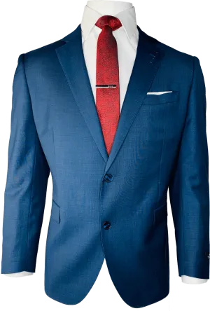 D3-Blue Adam Suit Jacket
