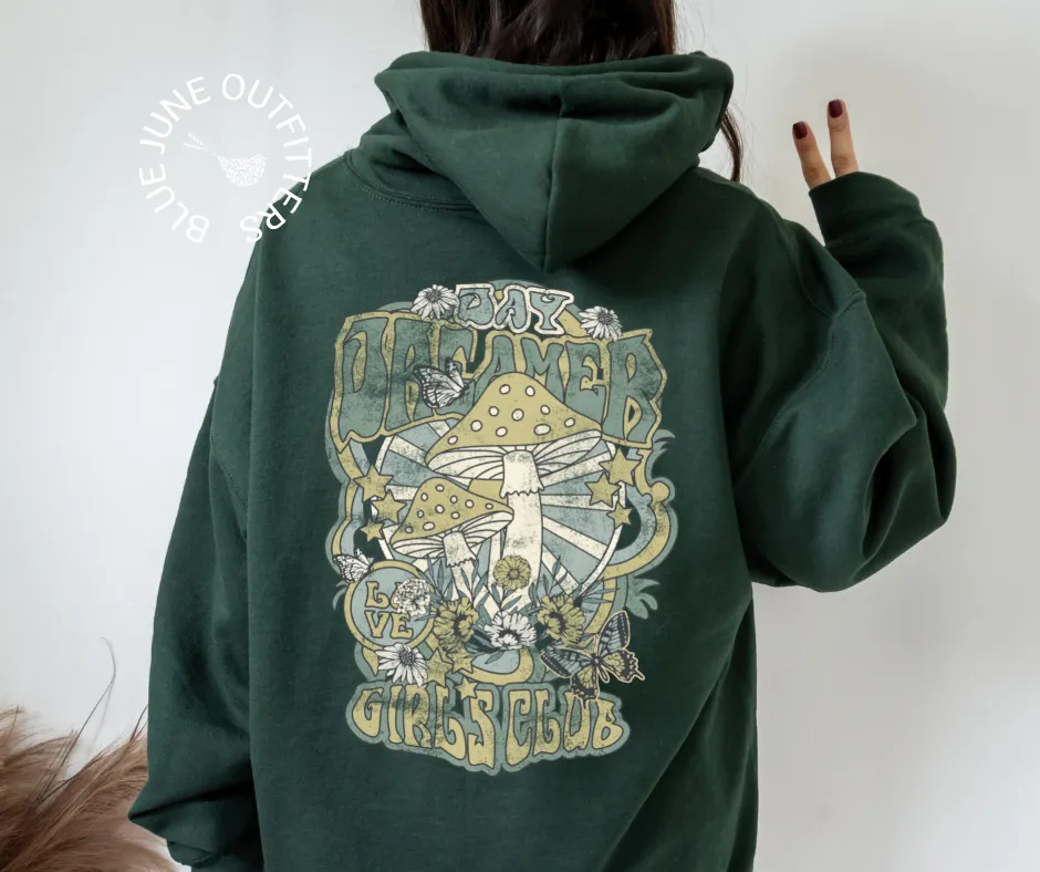 Day Dreamer Trippy Mushroom Hoodie