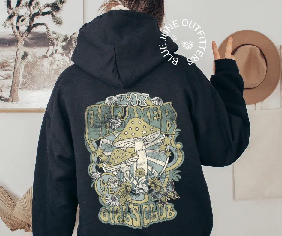 Day Dreamer Trippy Mushroom Hoodie