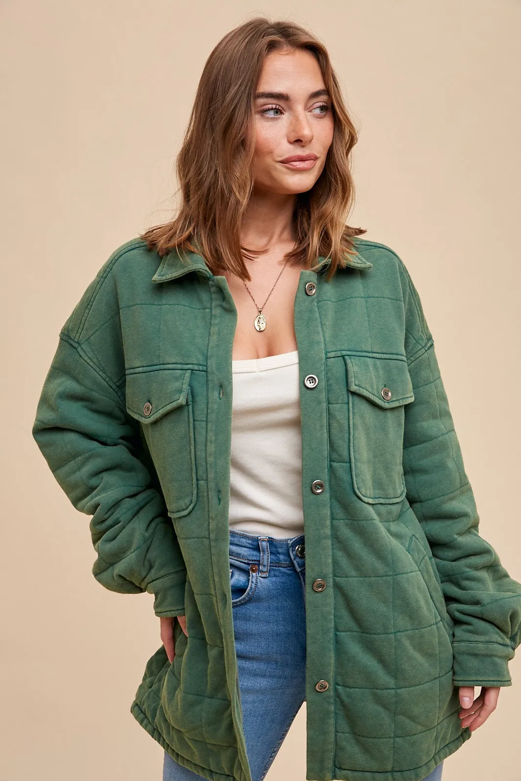 Evergreen Quilted Jacket