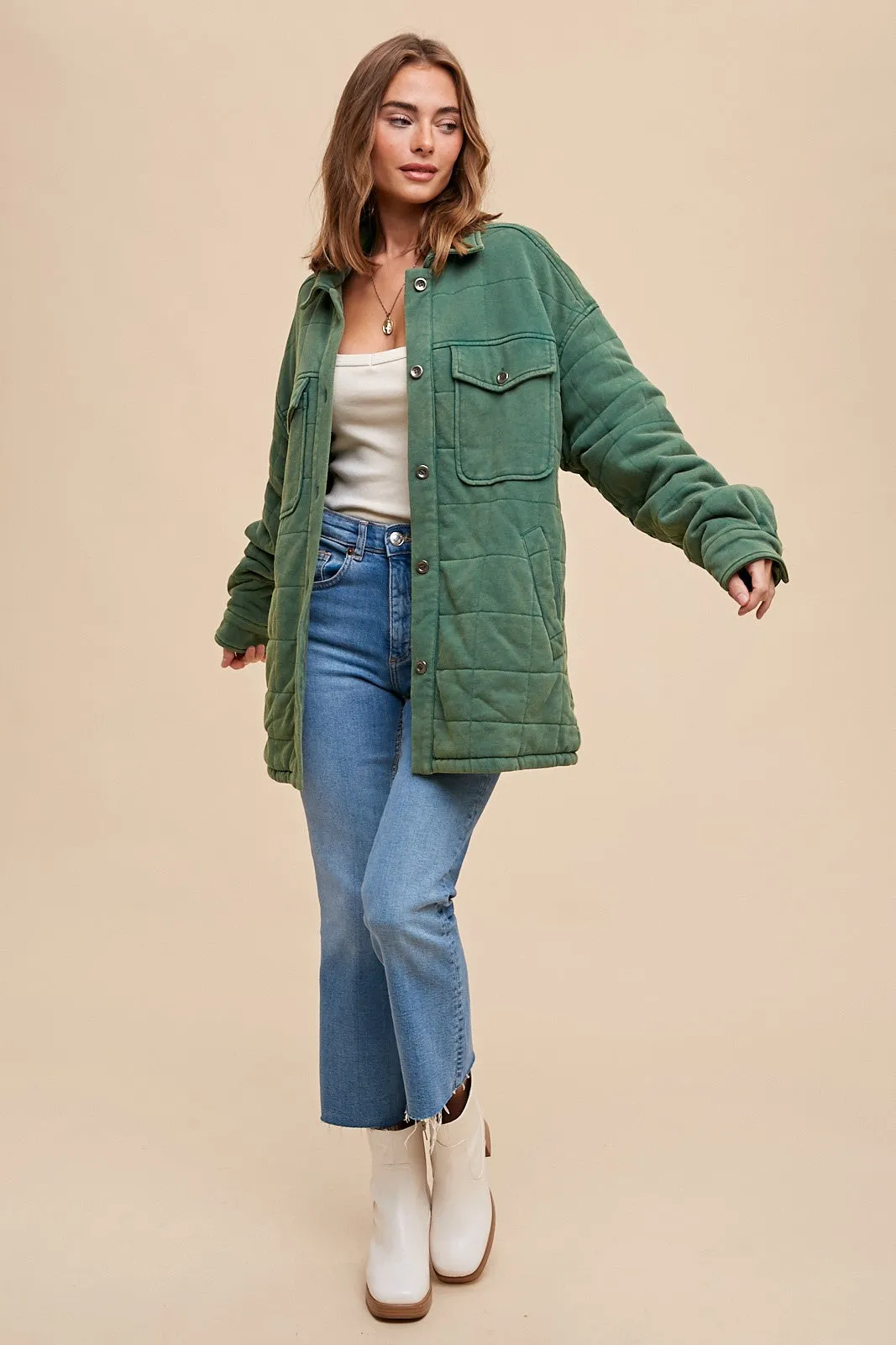 Evergreen Quilted Jacket