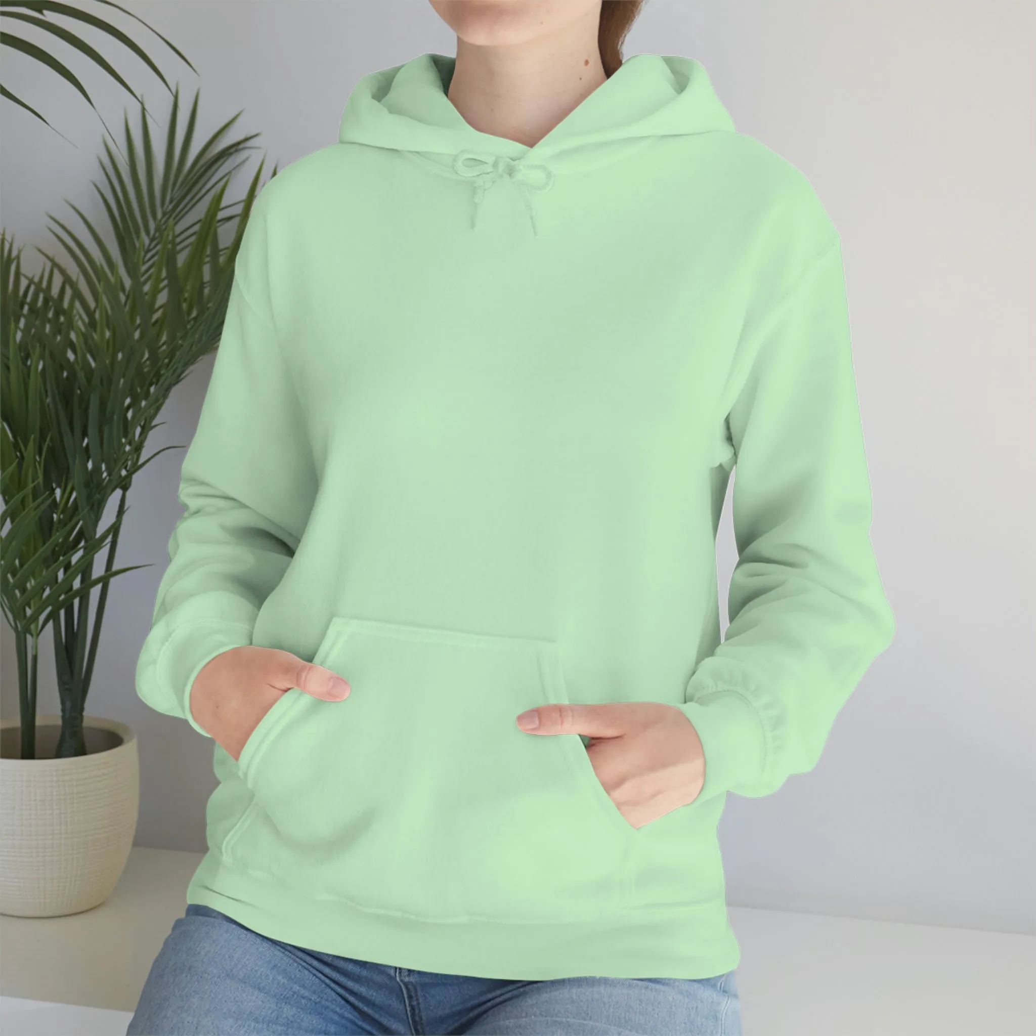 Happy Spirit Happy Life Hoodie Gildan VSCO Girl Sweatshirt, Oversized Tumblr Front Back Print Smile Happy Mind Trendy Retro Font Cover Up