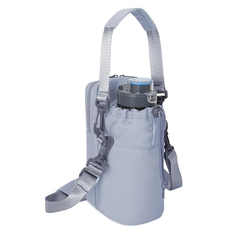 Insulated Water Bottle Bag with Strap Stay Hydrated On-the-Go