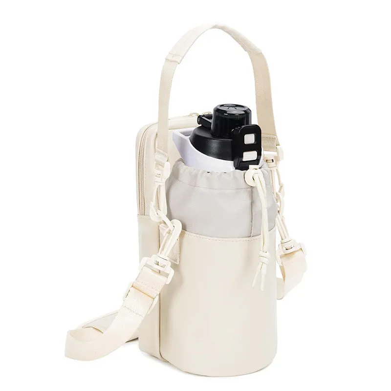 Insulated Water Bottle Bag with Strap Stay Hydrated On-the-Go