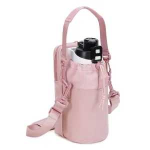 Insulated Water Bottle Bag with Strap Stay Hydrated On-the-Go