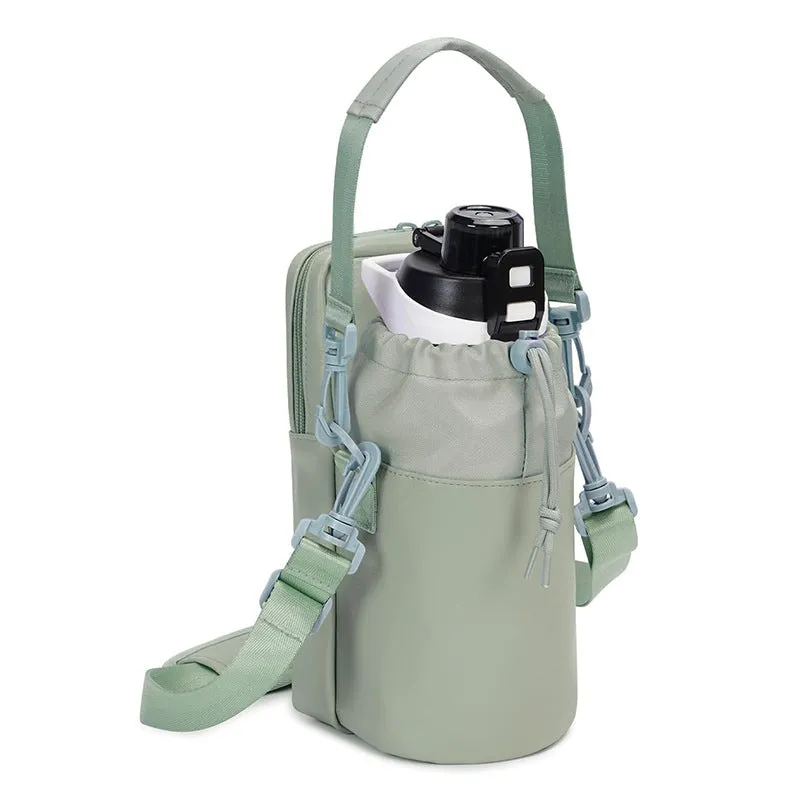 Insulated Water Bottle Bag with Strap Stay Hydrated On-the-Go