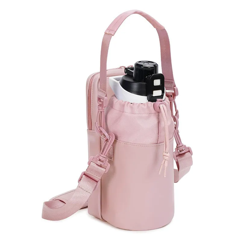 Insulated Water Bottle Bag with Strap Stay Hydrated On-the-Go