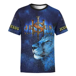 Jesus Lion Way Maker Miracle Worker 3d Shirt - Christian 3D Shirt