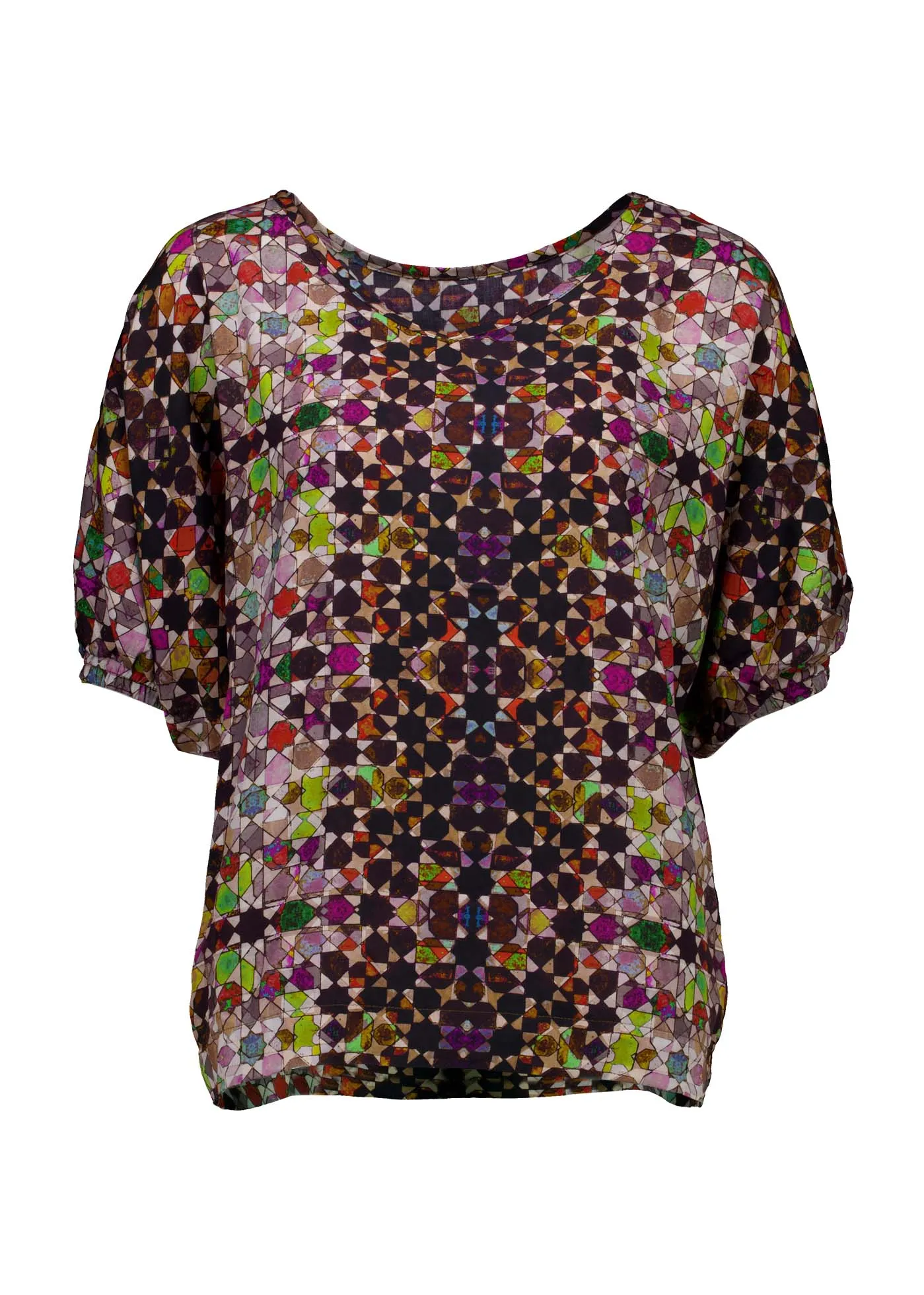 Kaleidoscope Camisa Grey in Tencel