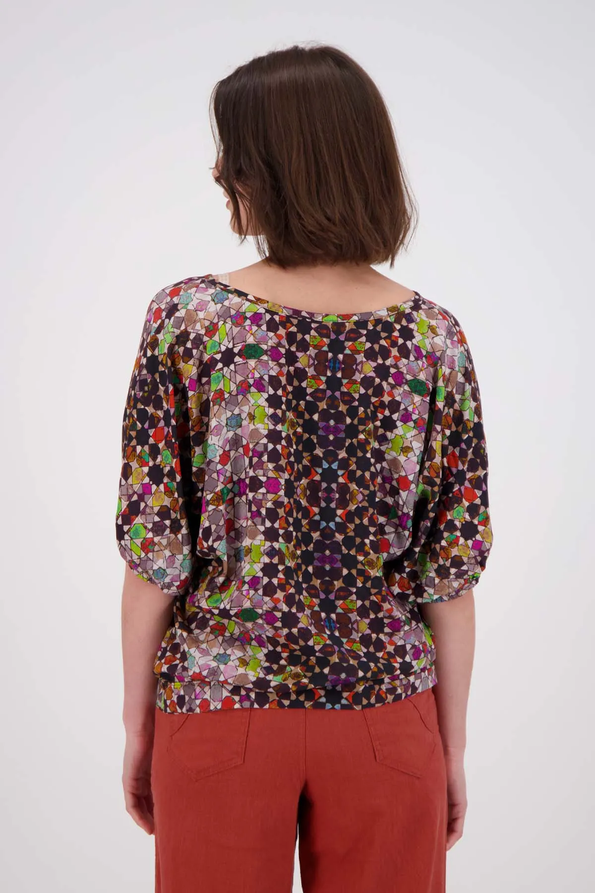 Kaleidoscope Camisa Grey in Tencel