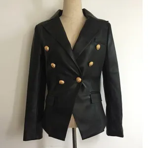 Leather Jackets Newest Fall Winter 2019 Designer Blazer