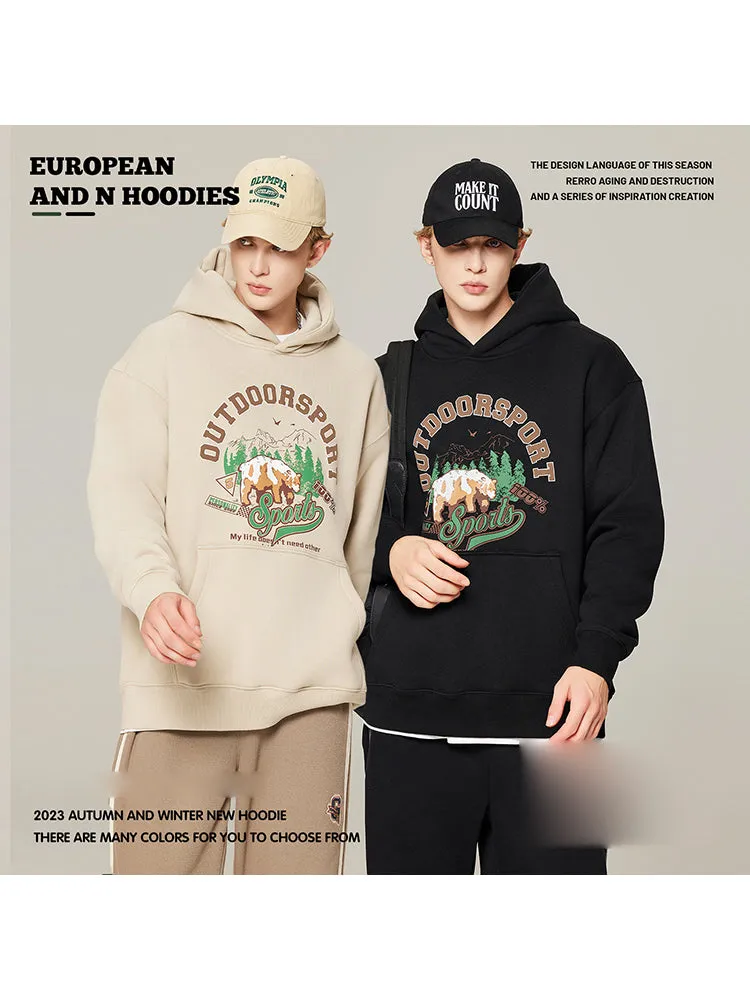 Leisurely Lounging Men's Hoodie