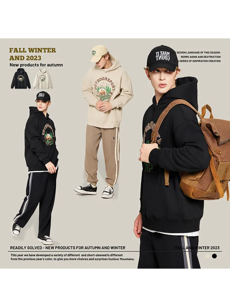 Leisurely Lounging Men's Hoodie