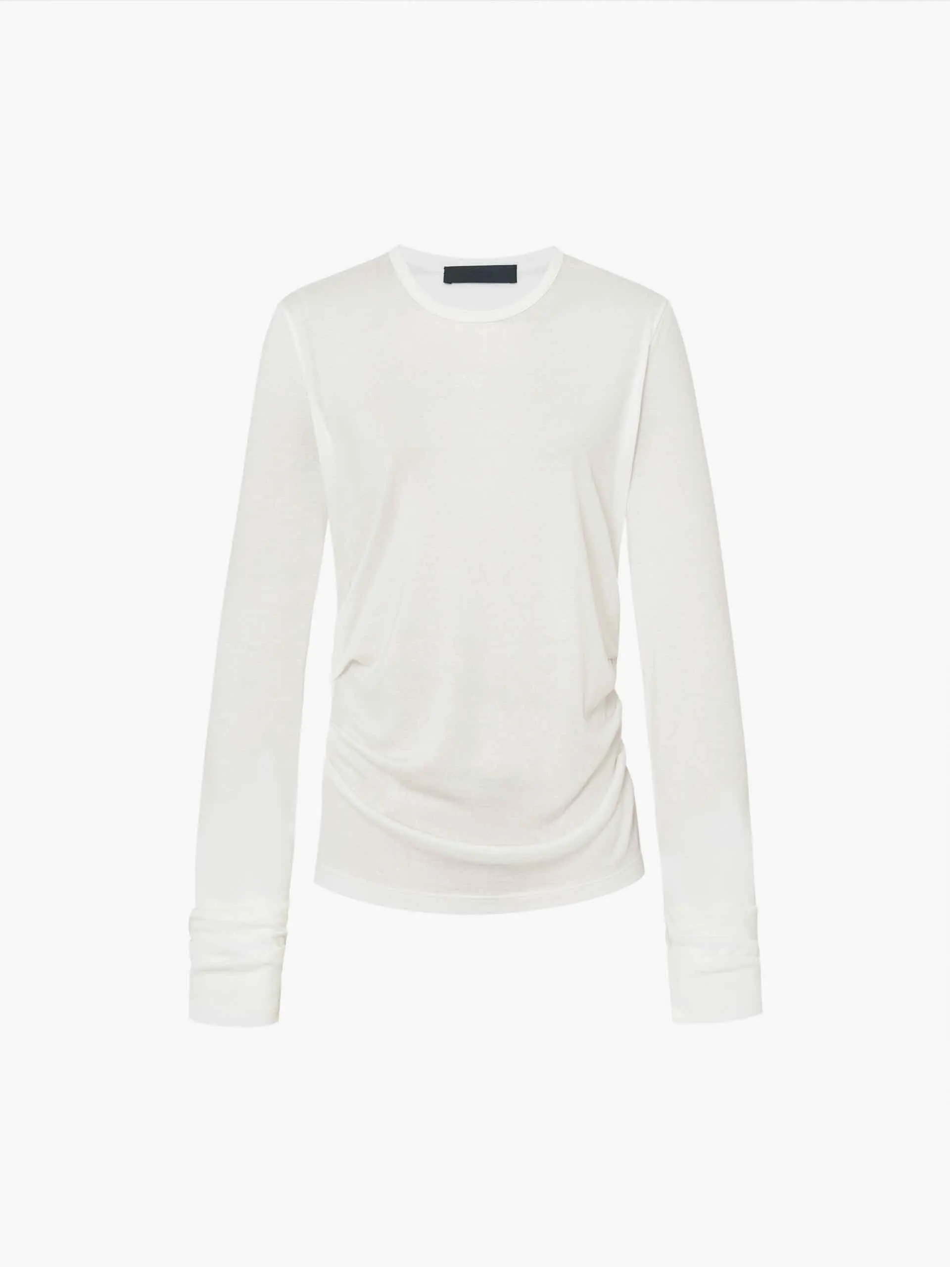 Lightweight Side Pleated T-shirt