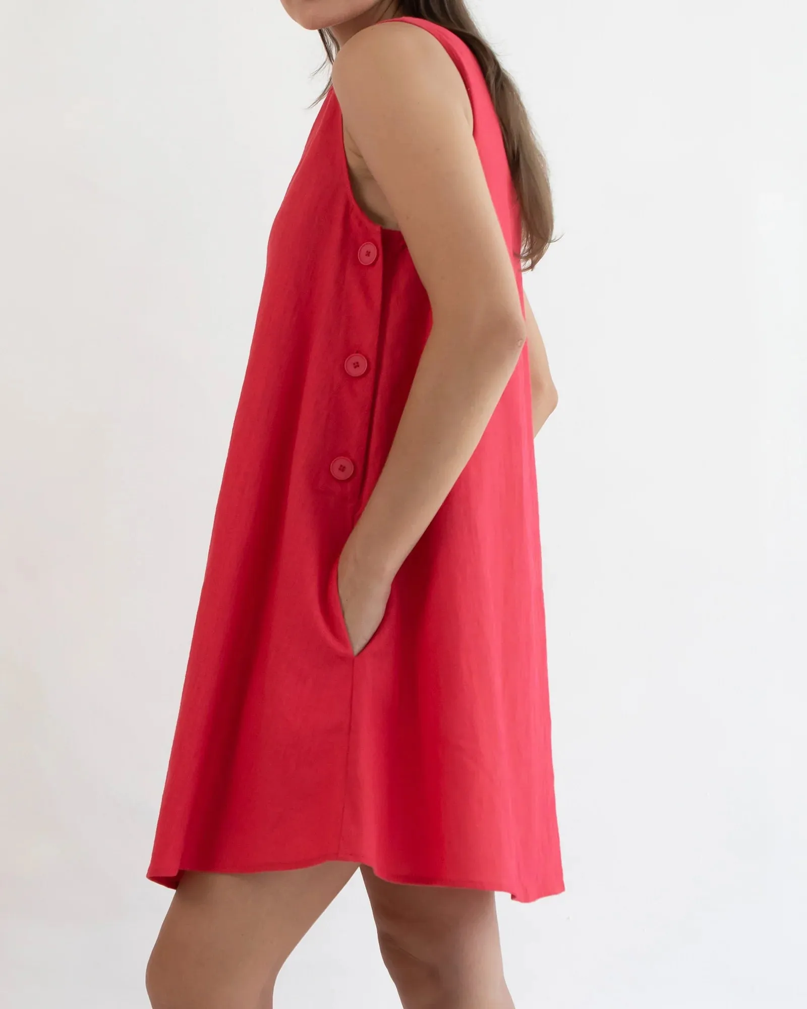 Maeve Linen Nursing Dress