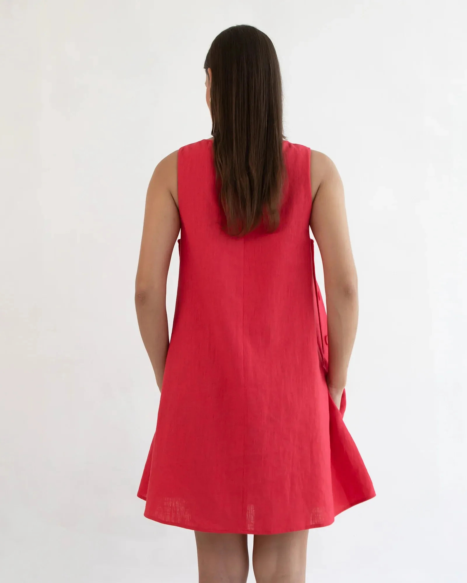 Maeve Linen Nursing Dress