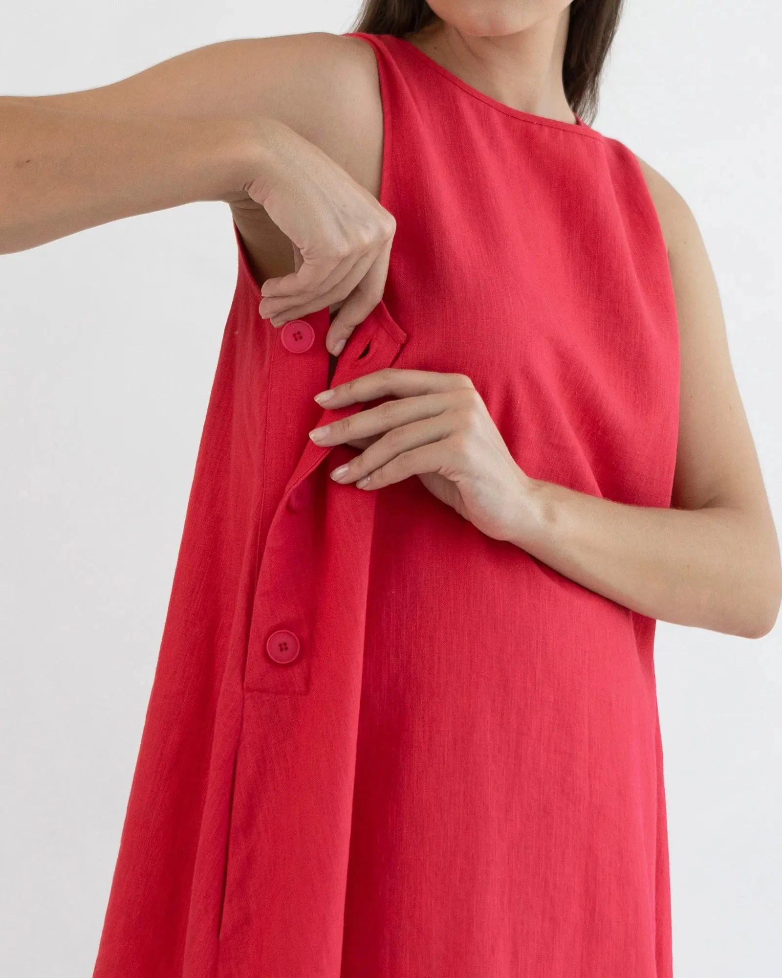 Maeve Linen Nursing Dress