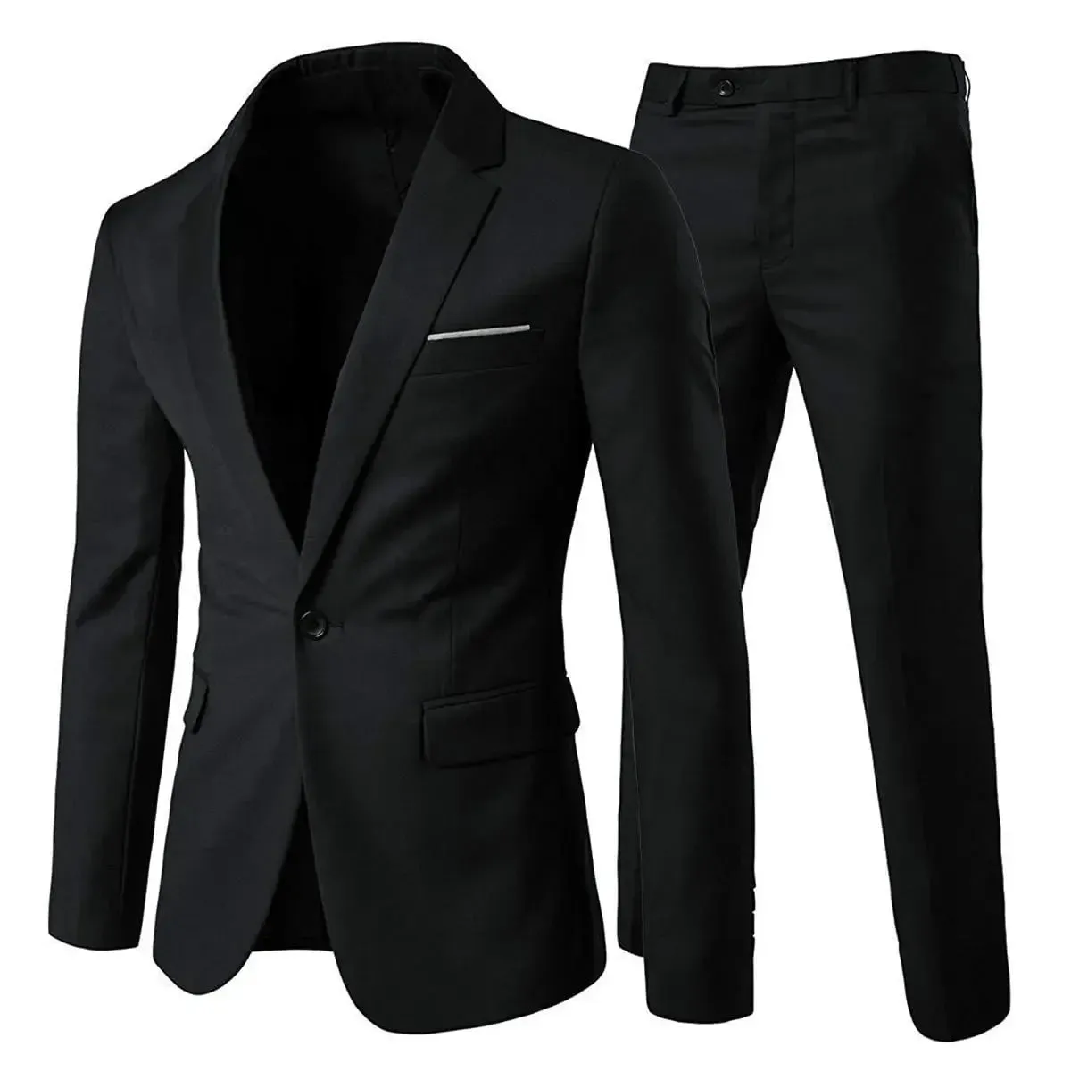 Men Suits For Wedding Elegant 3 Pieces 2 Set Jackets Vest Pants Luxury Blazers Outfit Fashion Classic Full 2024 Formal Costume