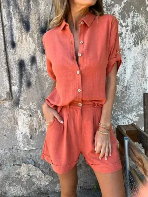 NOA - LINEN BLEND SET