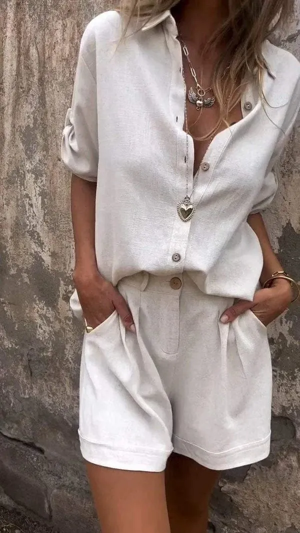 NOA - LINEN BLEND SET