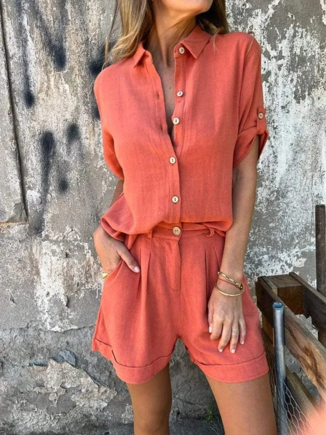 NOA - LINEN BLEND SET