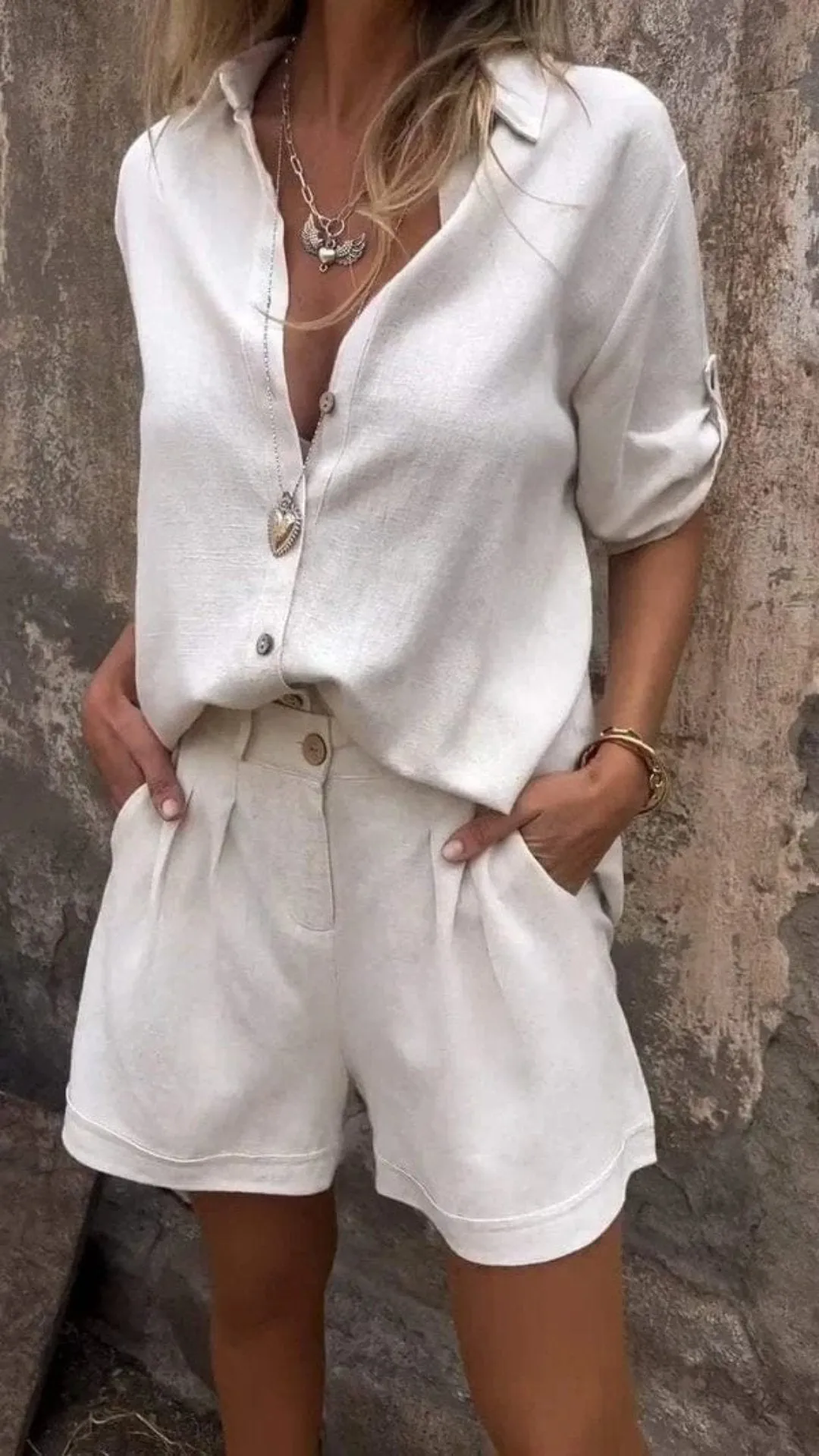NOA - LINEN BLEND SET