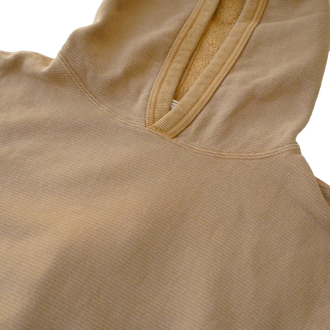 OD LW Kakishibu SZ Vintage Pinborder Knit Hooded Sweatshirt