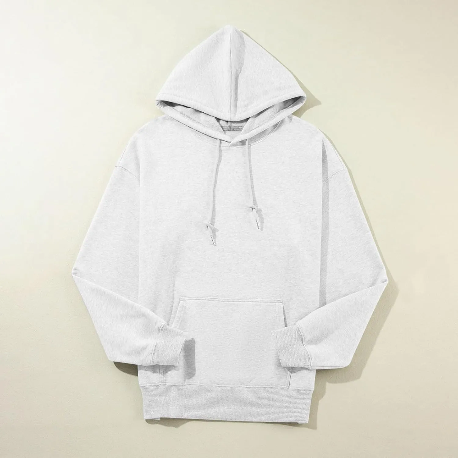 Oversized Hoodies for Women Casual Long Sleeve Drawstring Pullover Hooded Top Loose Fit Comfy Sweatshirts with Pocket