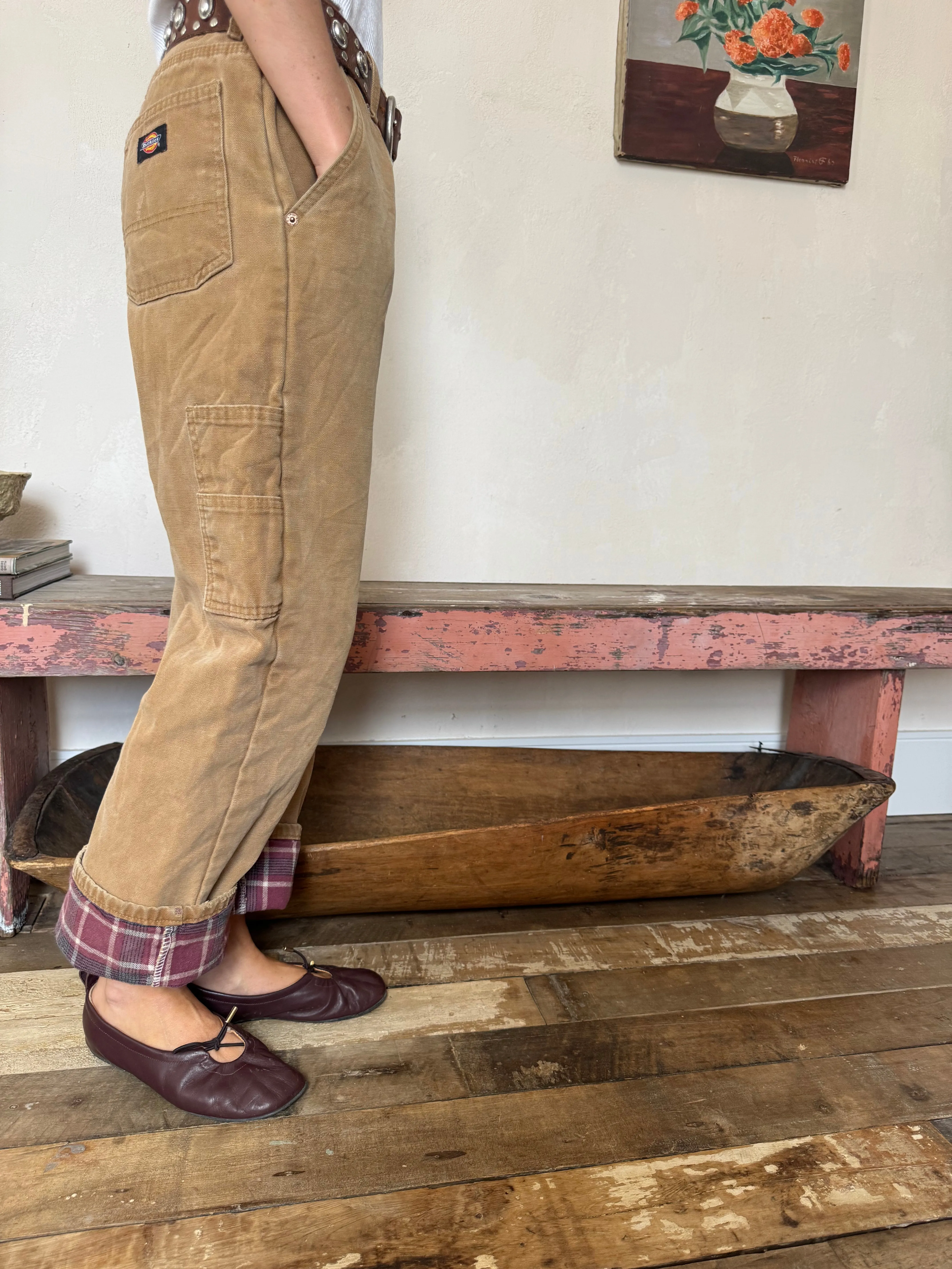 Plaid Flannel Lined Dickies