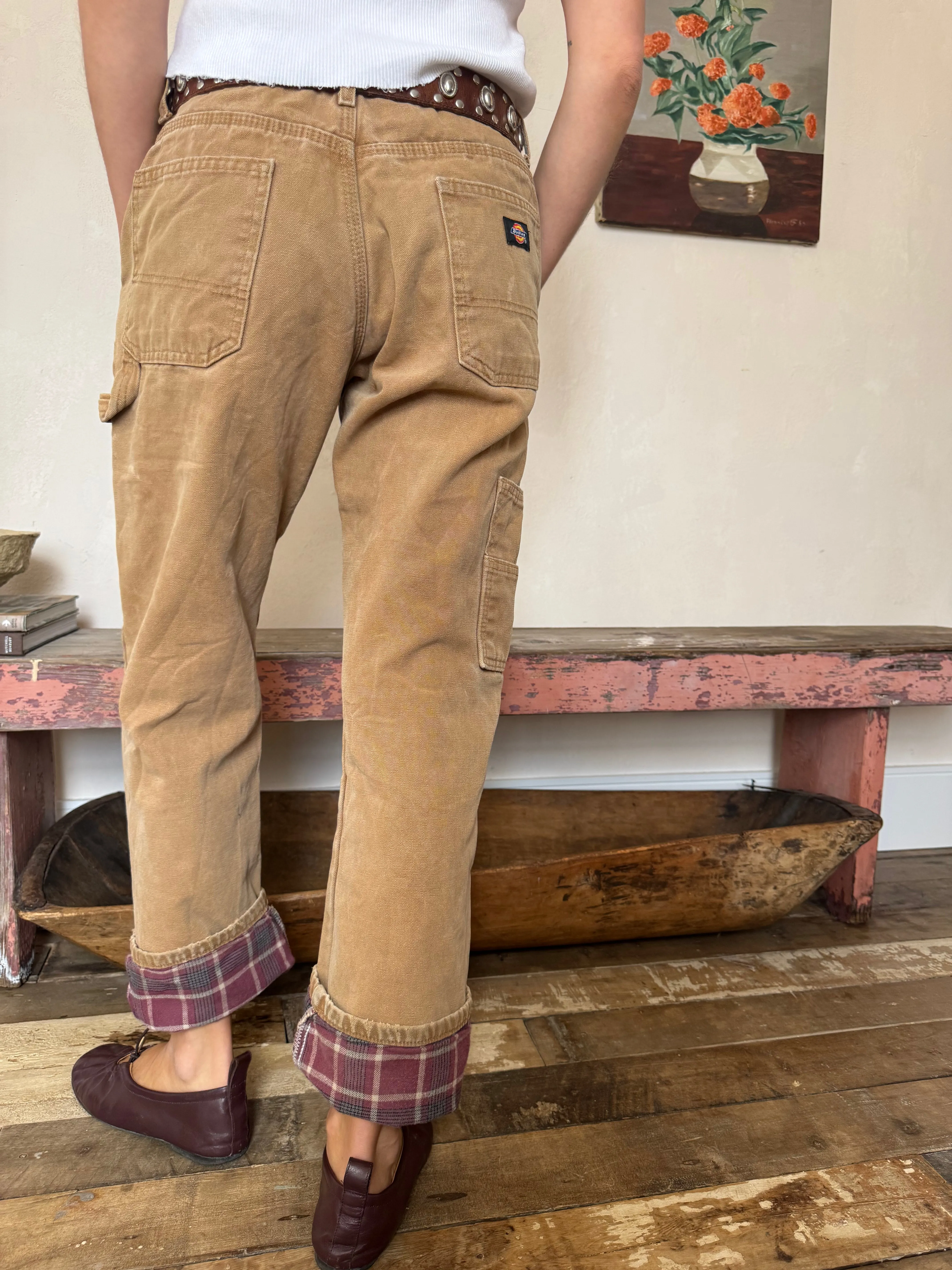 Plaid Flannel Lined Dickies