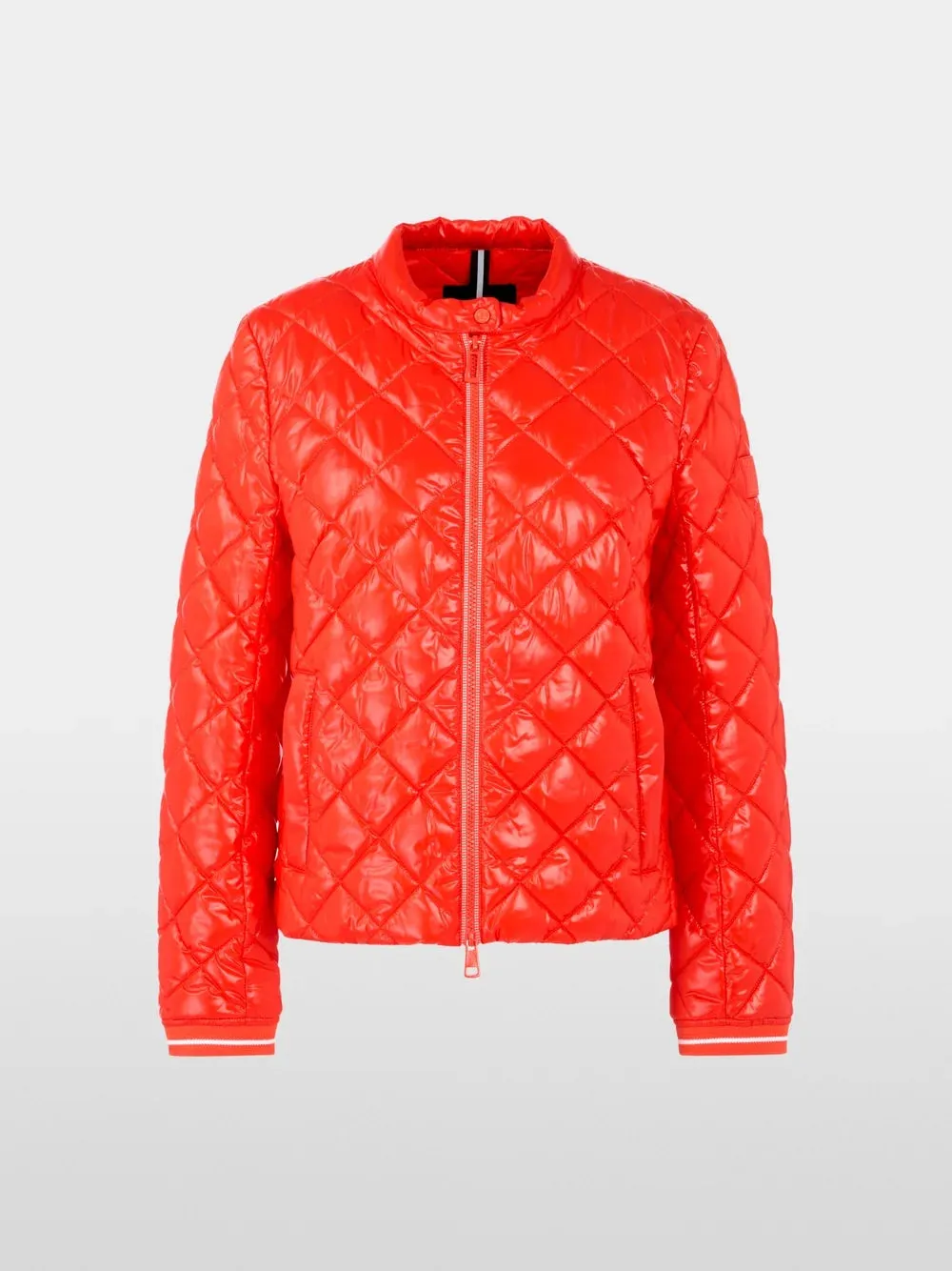 Quilted Jacket - Campari