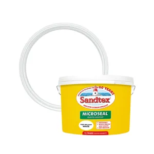 SANDTEX M/SEAL SMTH MASONRY  BRIL WHITE  10LT