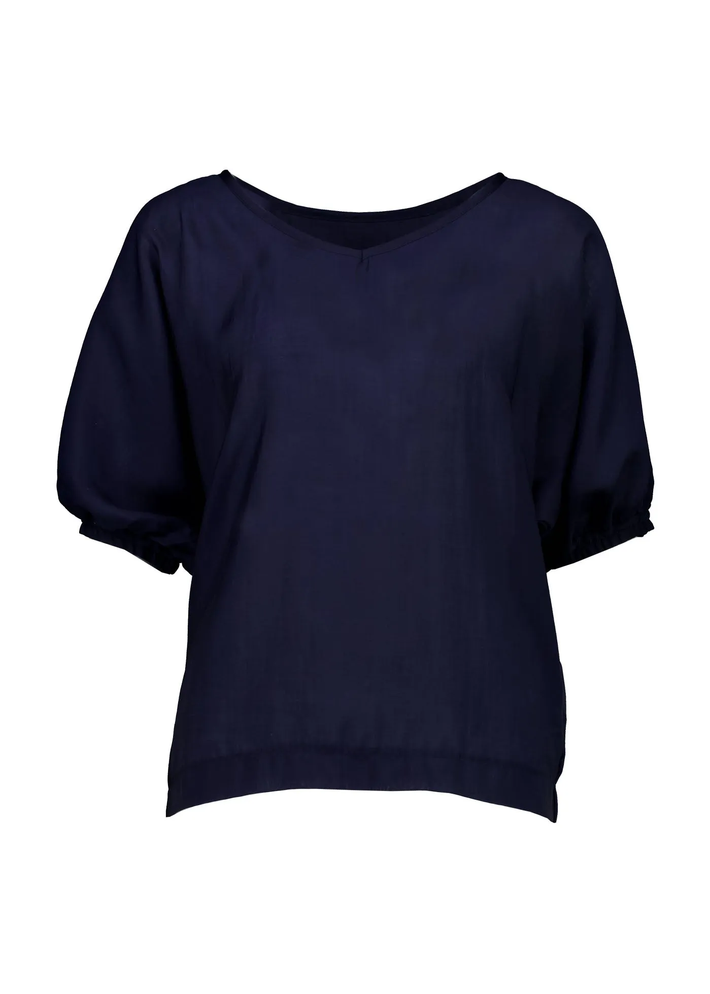 Skyscraper Camisa Navy in Fine Tencel