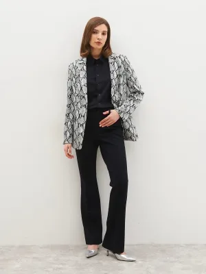 Snakeskin Pattern Jacket