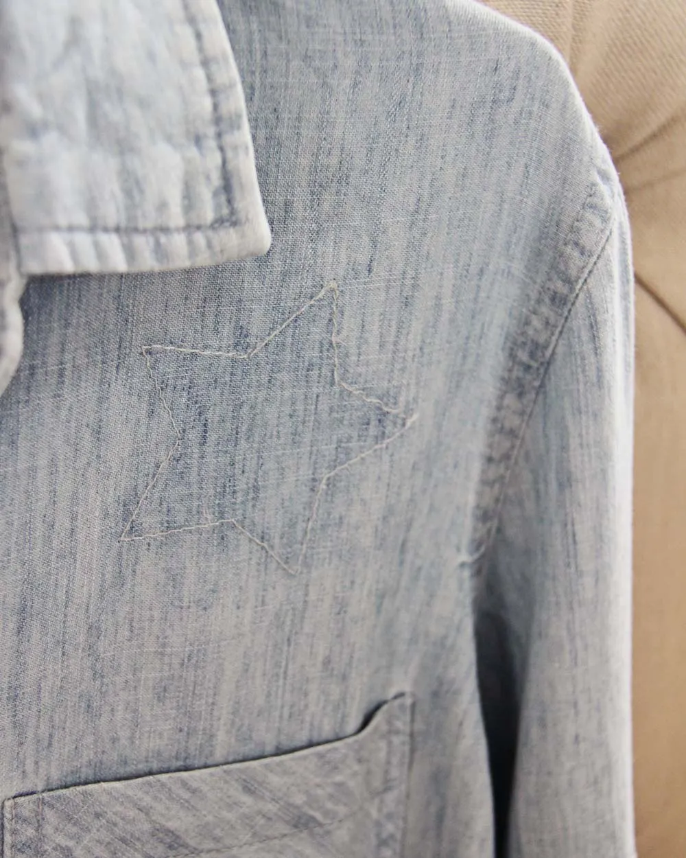Starry Sky Denim Top