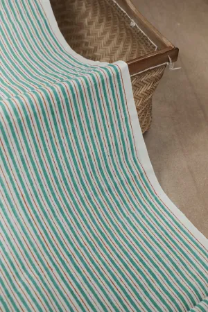 Stripe Pattern Sanganeri Cotton Fabric