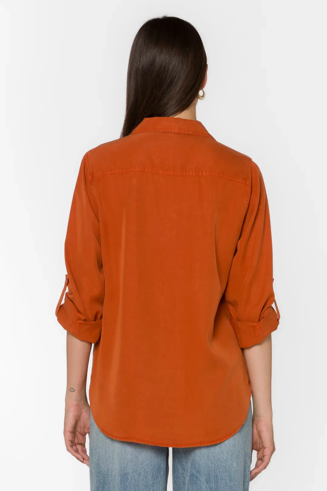 Talma Long Sleeve Shirt (Rust)